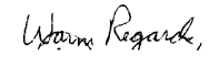 Orrin Hatch handwriting